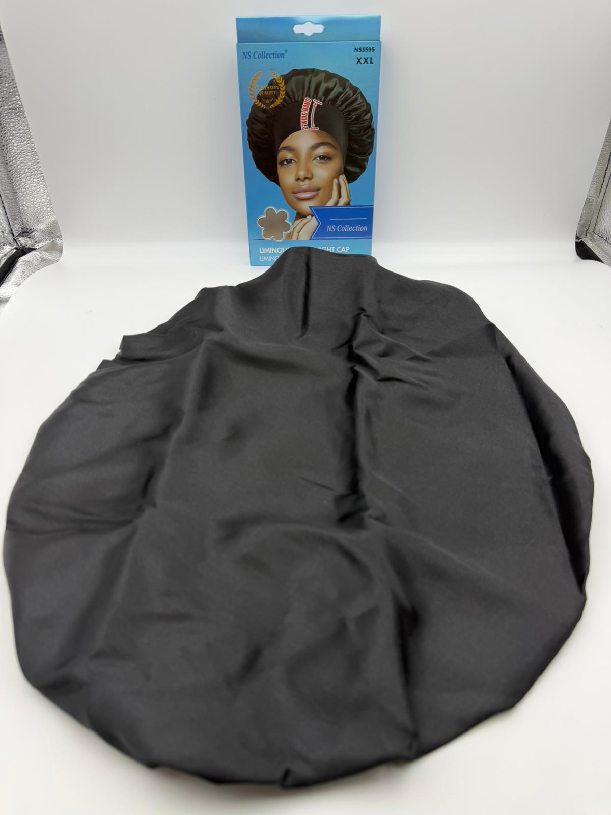 The Luminous Silk-Satin Sleep Bonnet (XXL)