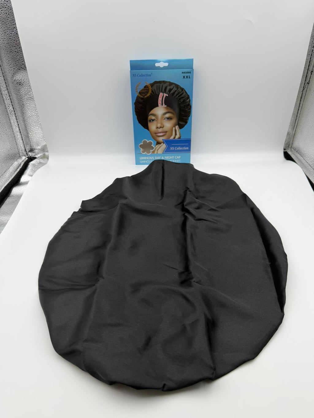 The Luminous Silk-Satin Sleep Bonnet (XXL)