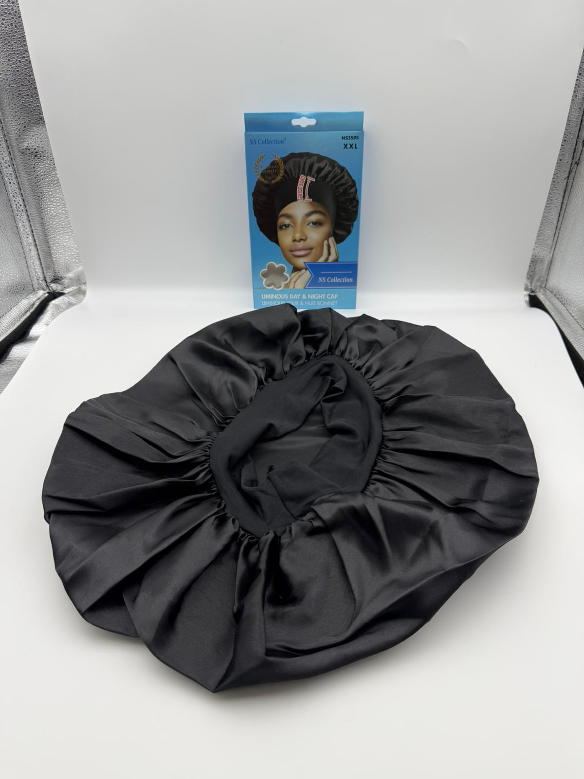 The Luminous Silk-Satin Sleep Bonnet (XXL)
