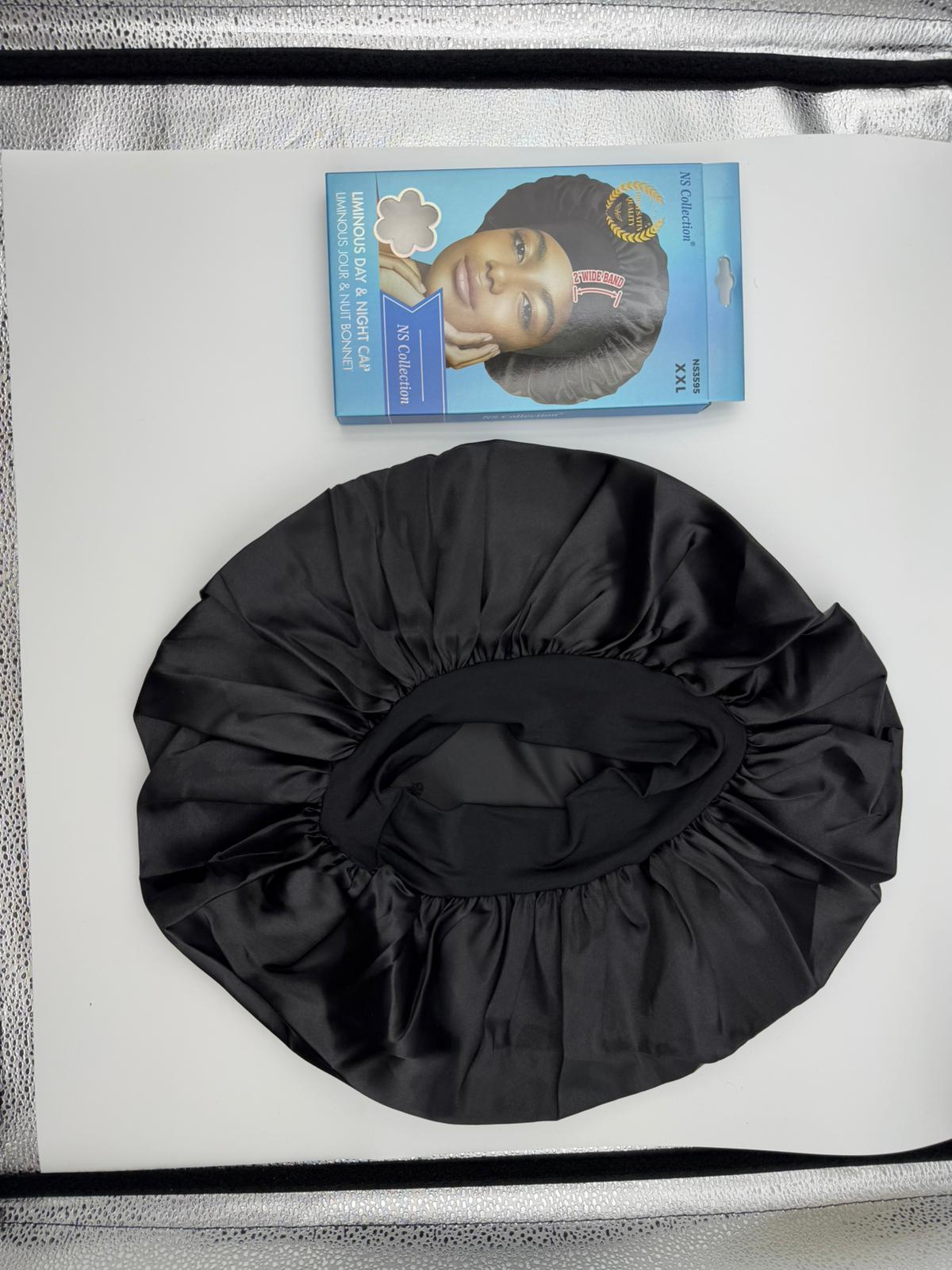 The Luminous Silk-Satin Sleep Bonnet (XXL)