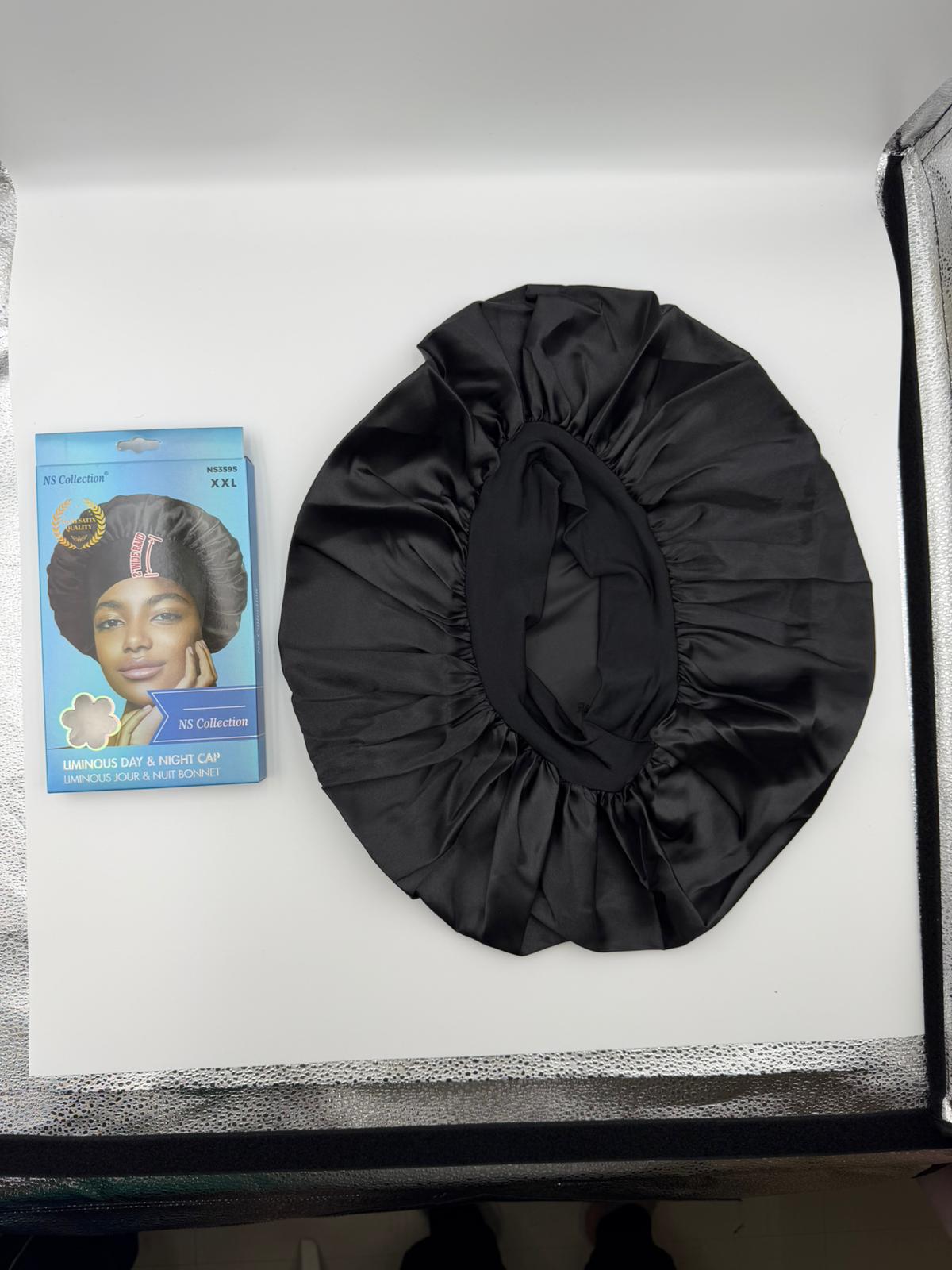 The Luminous Silk-Satin Sleep Bonnet (XXL)