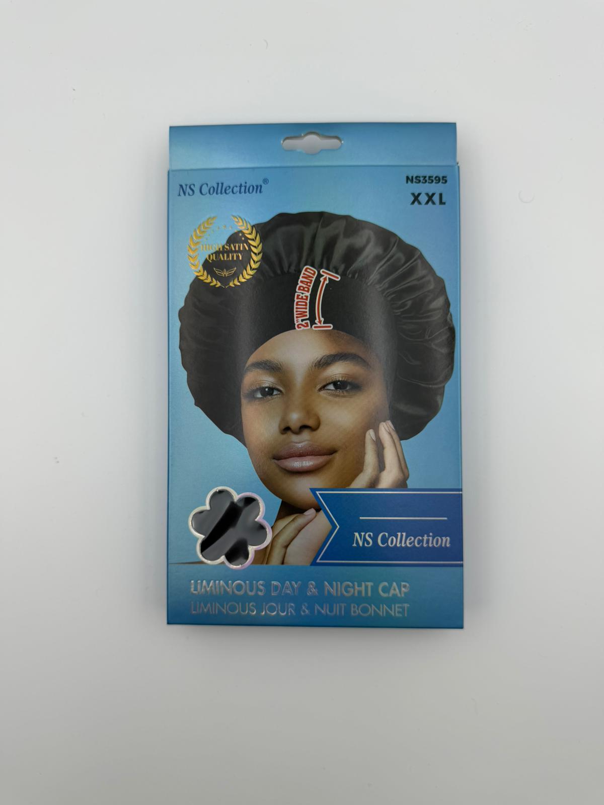 Reversible Silky Satin Tie Bonnet – Moisture-Lock Sleep Cap
