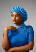 Reversible Silky Satin Tie Bonnet – Moisture-Lock Sleep Cap