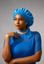 Reversible Silky Satin Tie Bonnet – Moisture-Lock Sleep Cap