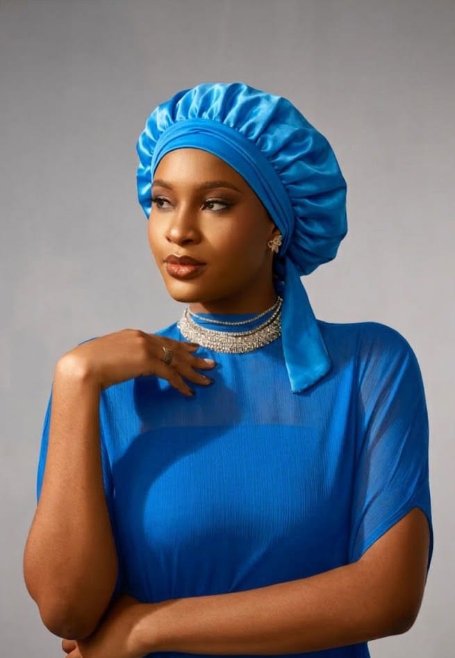 Reversible Silky Satin Tie Bonnet – Moisture-Lock Sleep Cap