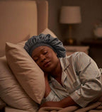 The Luminous Silk-Satin Sleep Bonnet (XXL)