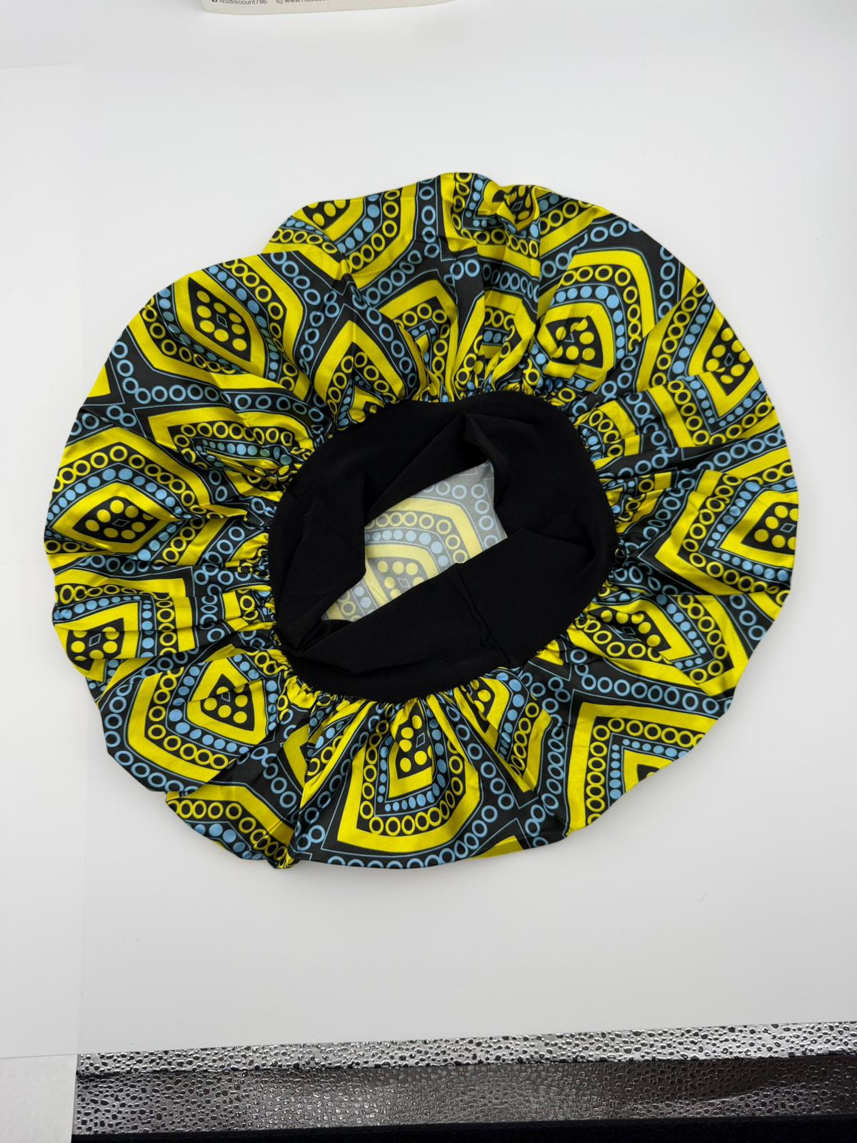 Premium Satin-Lined Ankara Print Hair Bonnet